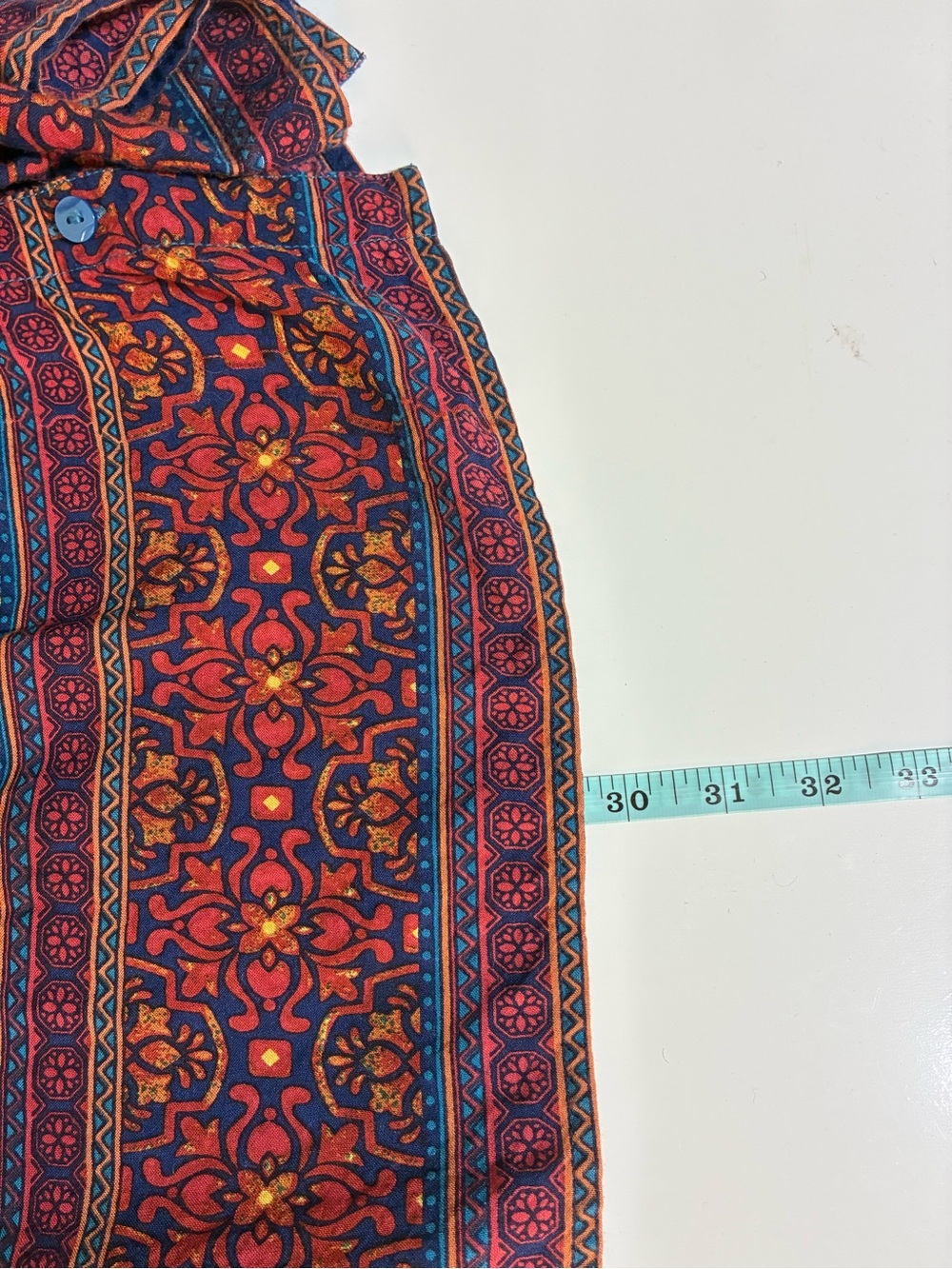 Coldwater Creek Bordering on Medallions Pintuck Button Front Tunic XL - Picture 9 of 9